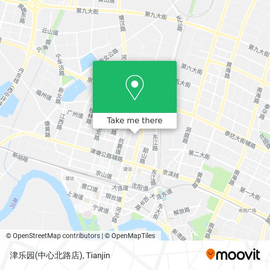 津乐园(中心北路店) map
