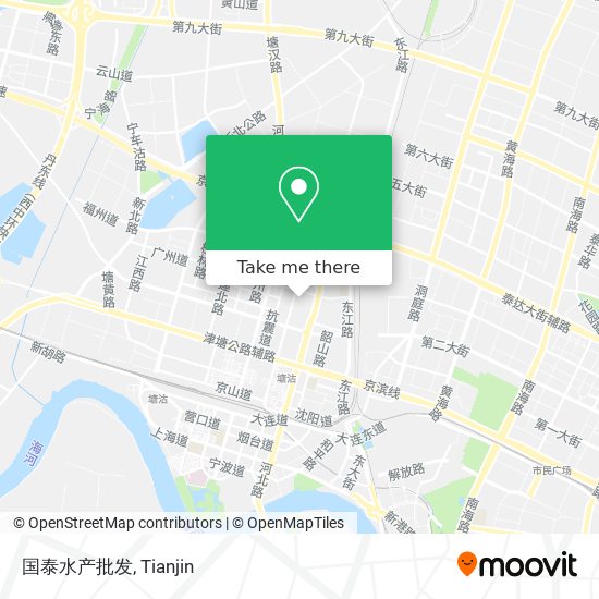 国泰水产批发 map