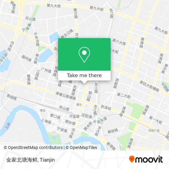 金家北塘海鲜 map
