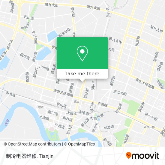 制冷电器维修 map