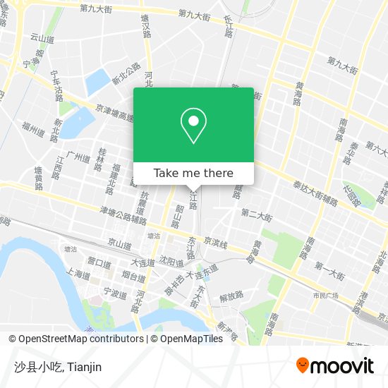 沙县小吃 map