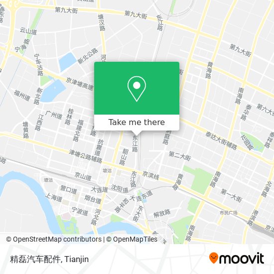 精磊汽车配件 map