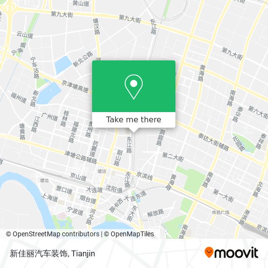 新佳丽汽车装饰 map