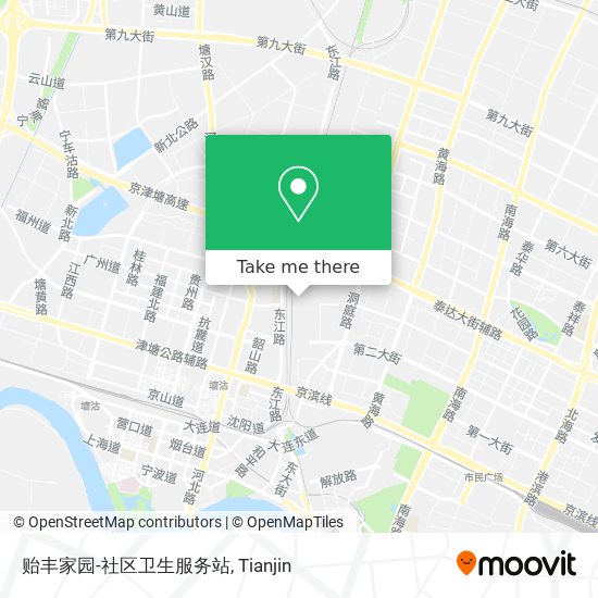 贻丰家园-社区卫生服务站 map