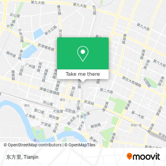 东方里 map