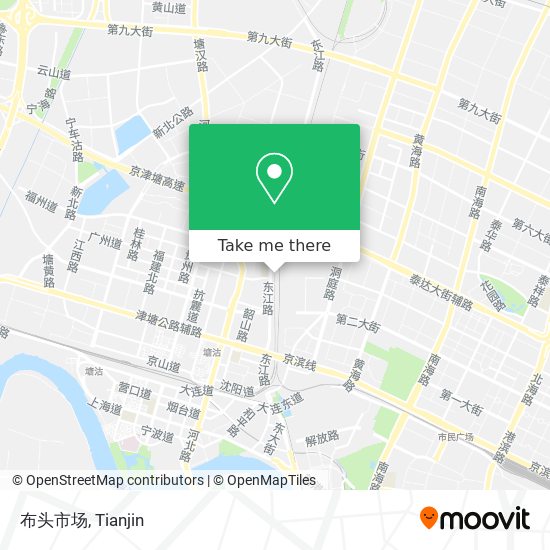 布头市场 map