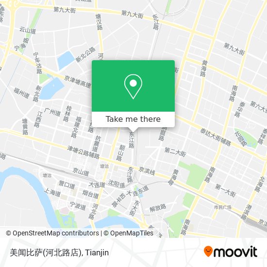 美闻比萨(河北路店) map