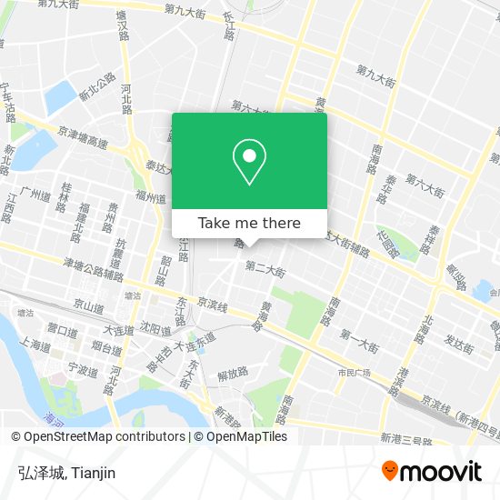 弘泽城 map