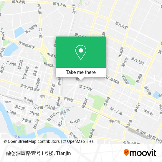 融创洞庭路壹号1号楼 map