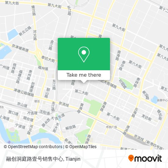 融创洞庭路壹号销售中心 map