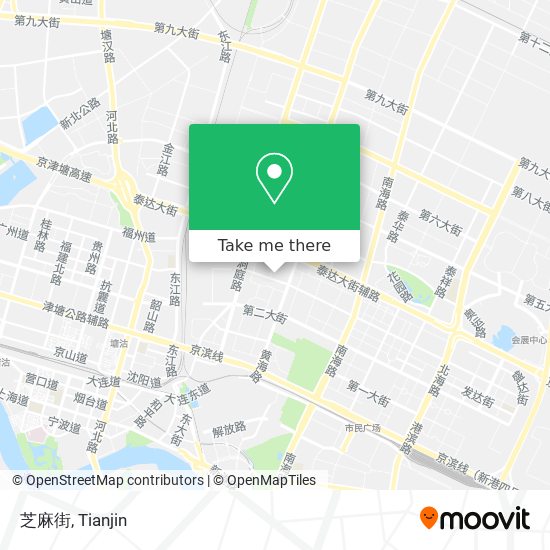 芝麻街 map