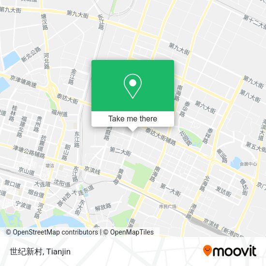 世纪新村 map
