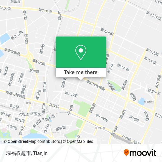 瑞福权超市 map