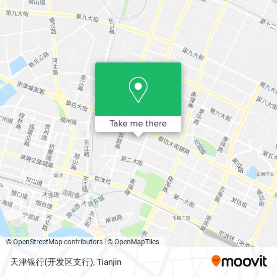 天津银行(开发区支行) map