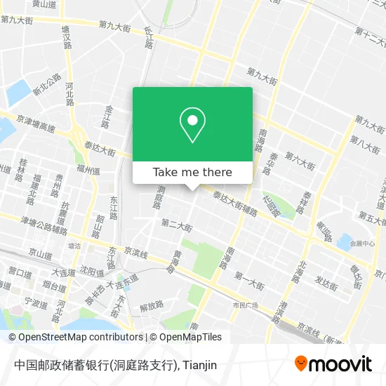 中国邮政储蓄银行(洞庭路支行) map