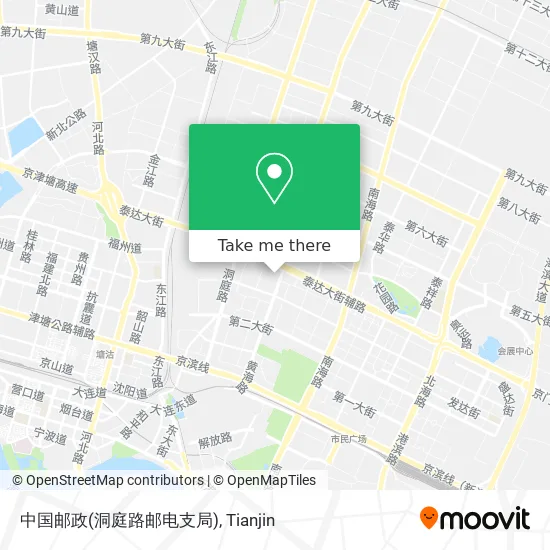 中国邮政(洞庭路邮电支局) map