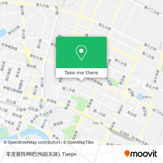 零度聚阵网吧(恂园东路) map