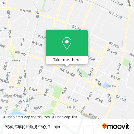 宏泰汽车轮胎服务中心 map