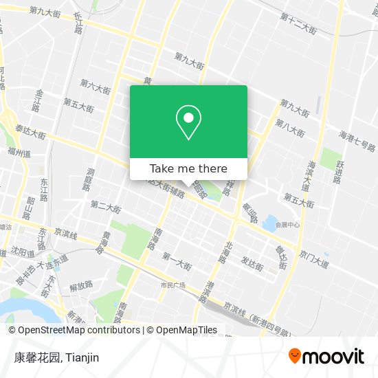 康馨花园 map