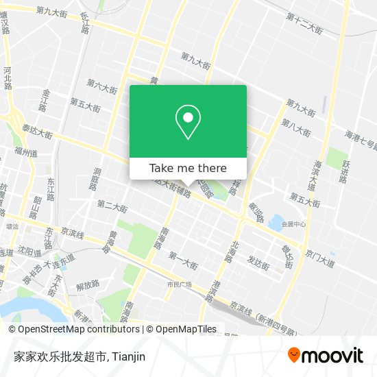 家家欢乐批发超市 map