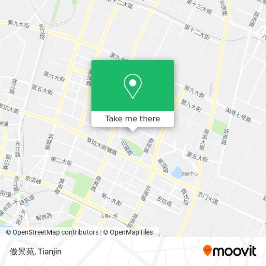 傲景苑 map