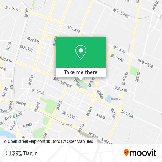 润景苑 map