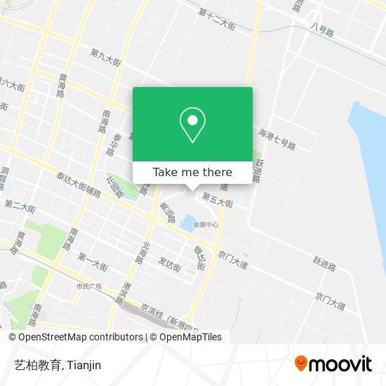 艺柏教育 map