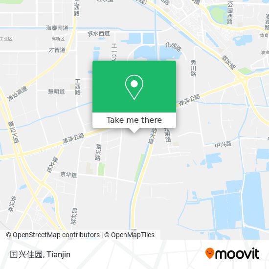 国兴佳园 map