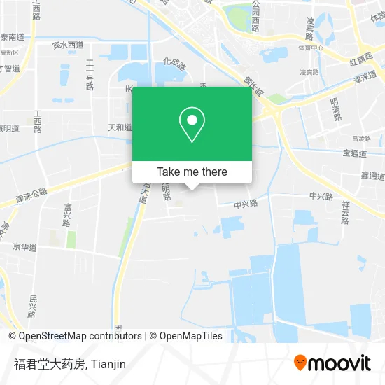 福君堂大药房 map