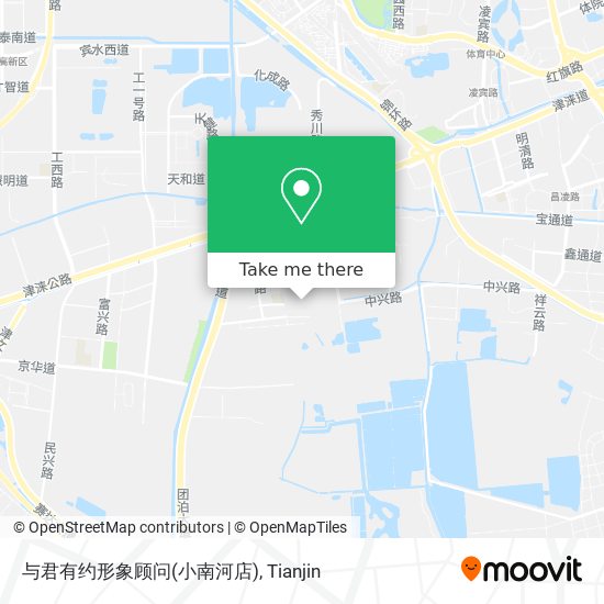 与君有约形象顾问(小南河店) map