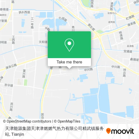 天津能源集团天津津燃燃气热力有限公司精武镇服务站 map