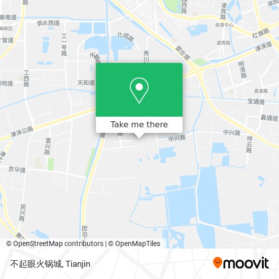 不起眼火锅城 map