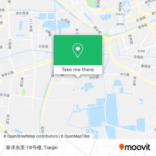 泰泽东里-18号楼 map