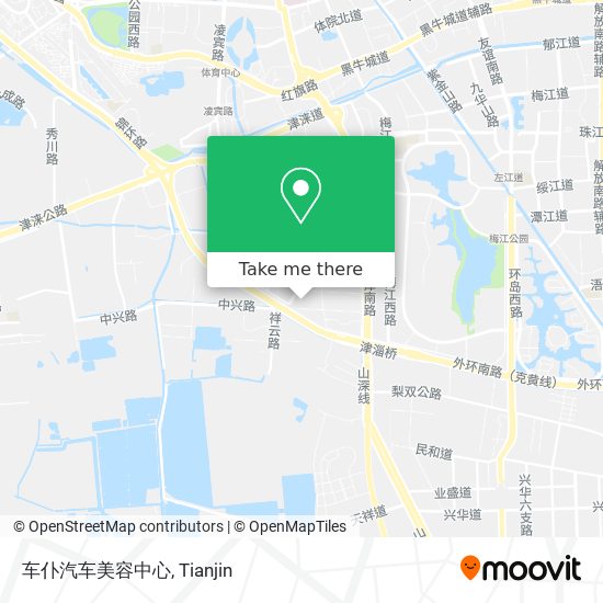 车仆汽车美容中心 map