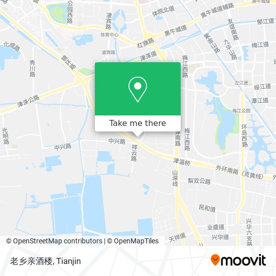 老乡亲酒楼 map