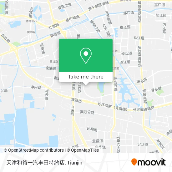 天津和裕一汽丰田特约店 map