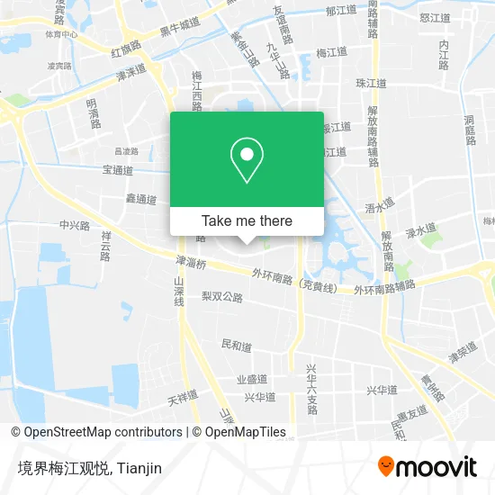 境界梅江观悦 map