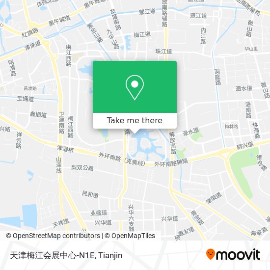 天津梅江会展中心-N1E map