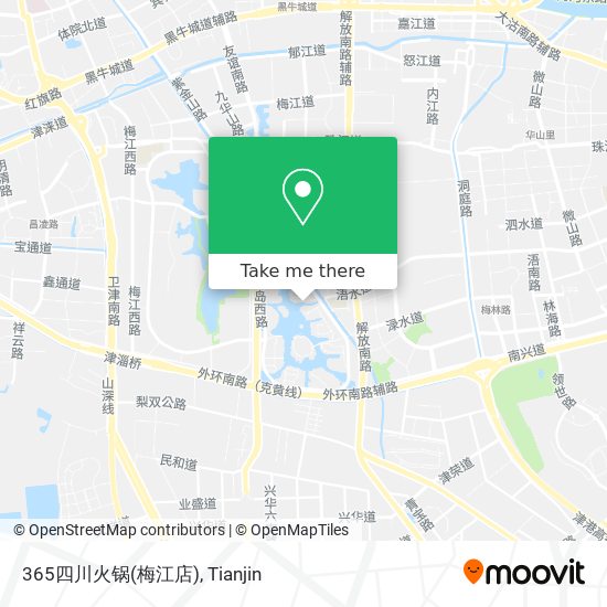 365四川火锅(梅江店) map