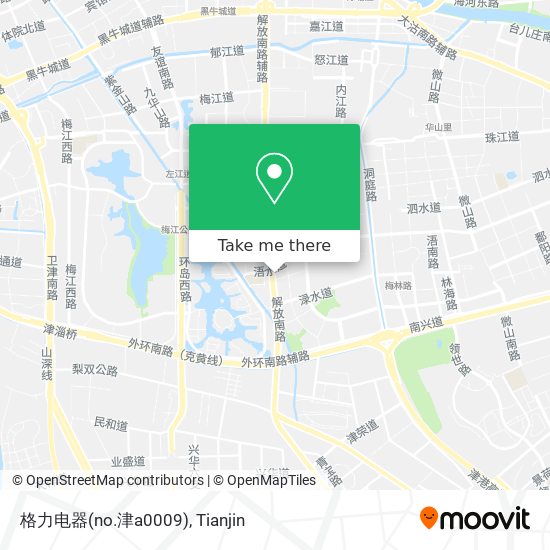 格力电器(no.津a0009) map