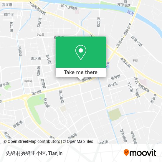 先锋村兴锋里小区 map