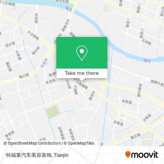 特福莱汽车美容装饰 map
