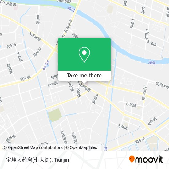 宝坤大药房(七大街) map