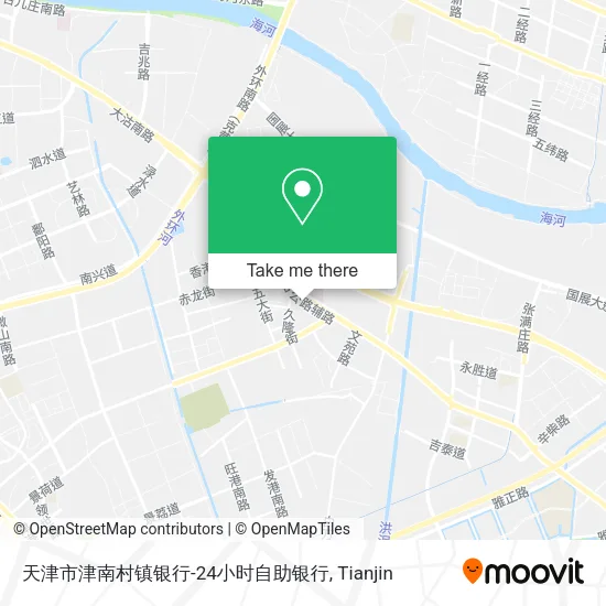 天津市津南村镇银行-24小时自助银行 map