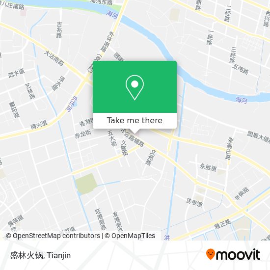 盛林火锅 map