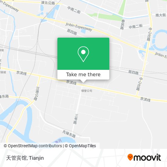 天管宾馆 map