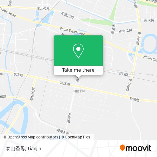 泰山圣母 map