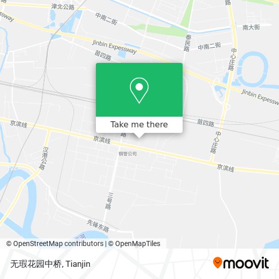 无瑕花园中桥 map