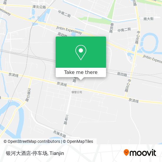 银河大酒店-停车场 map