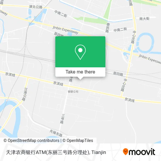 天津农商银行ATM(东丽三号路分理处) map